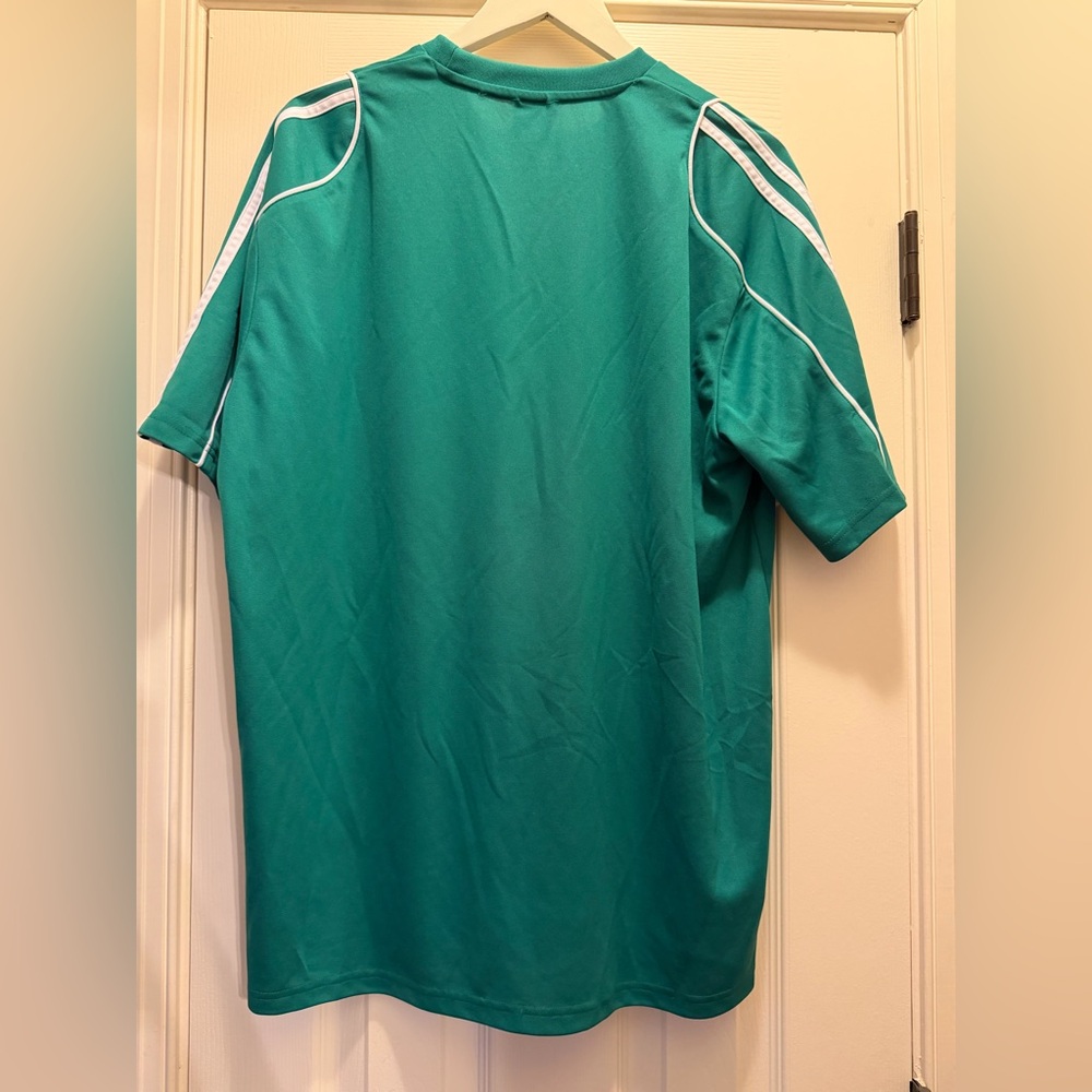 Adidas Men's Green Sports Shirt Jersey Size XL - Picture 7 of 7